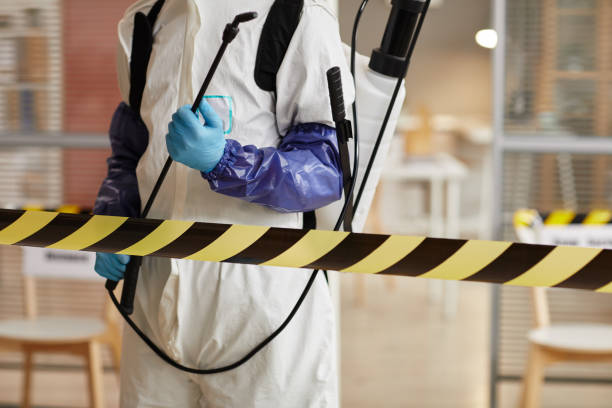 Professional Blood Cleanup technician working in Lockeford, CA